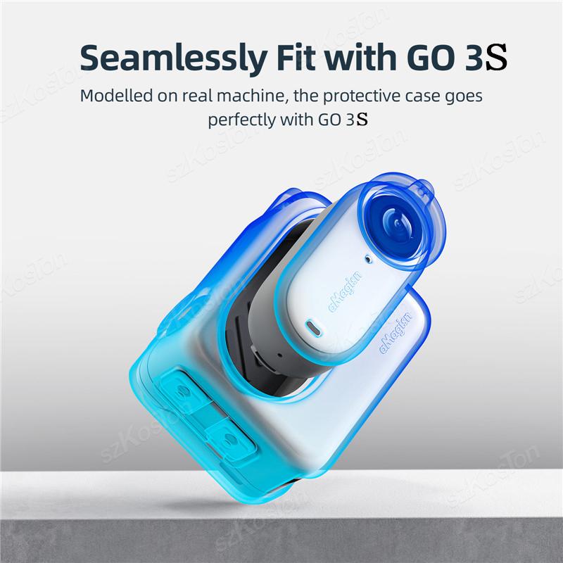 Silicone Protective Case For I - Insta360 Camera Go 3 review and price