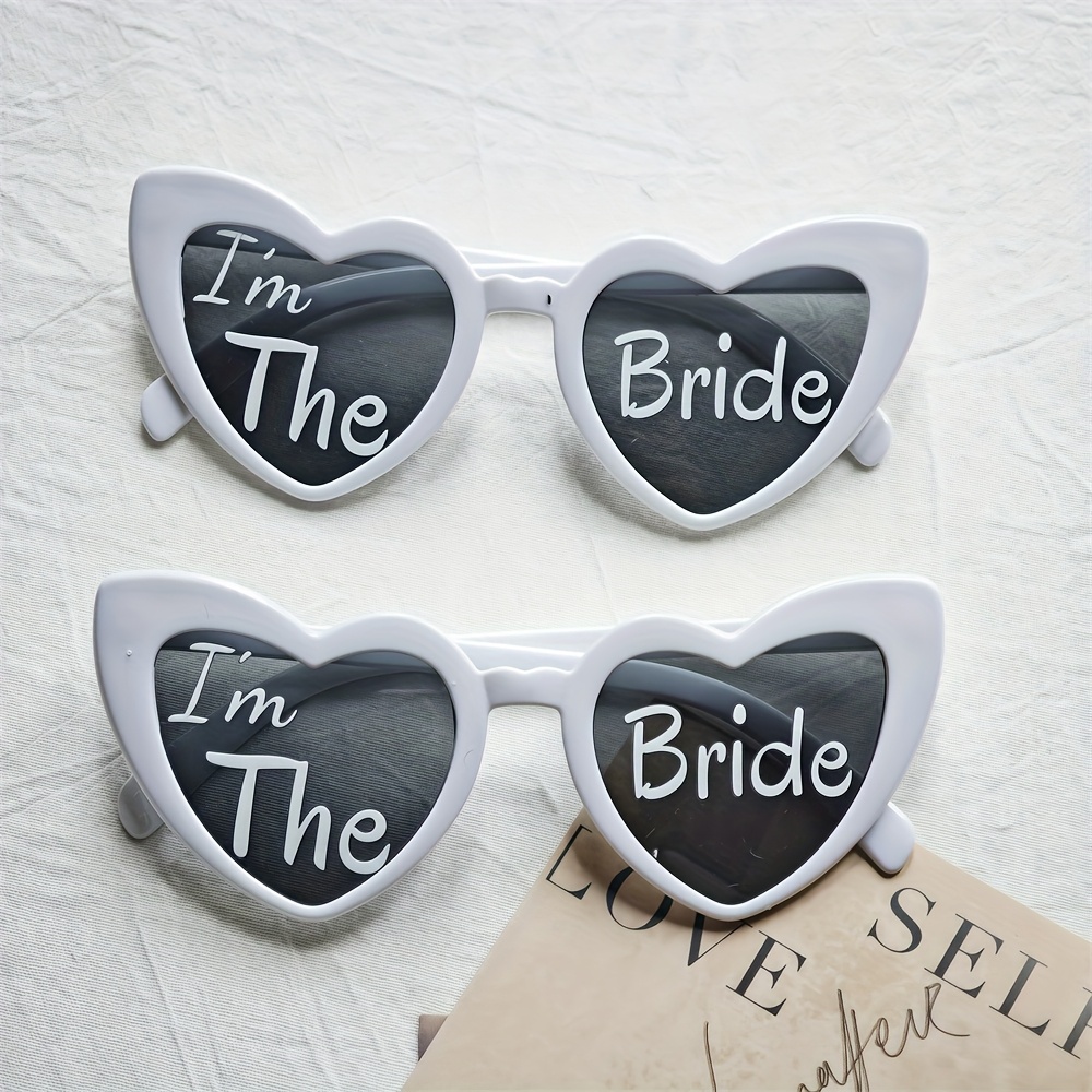 1PCS I'm The Bride White Love  - Photography Interest review and price