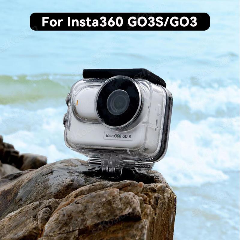 60M Waterproof Housing Case Fo - Insta360 Camera Go 3 review and price